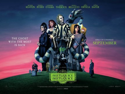 "Beetlejuice Beetlejuice", din nou pe primul loc la box office. Încasări de 264 de milioane de dolari la nivel mondial