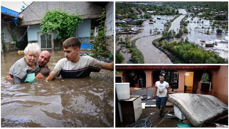 Inundații în România: Se declară stare de alertă în Galați și Vaslui, anunță Ciolacu. Ajutor de până la 10.000 de lei pentru familiile afectate