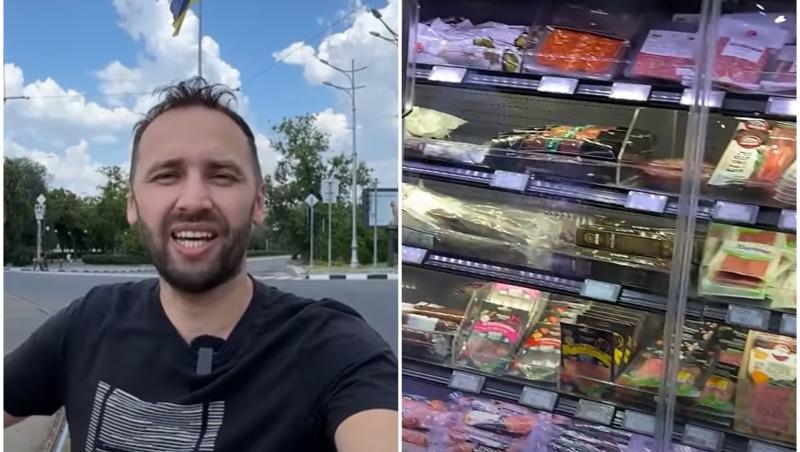 Un vlogger român a mers în Ucraina şi a rămas şocat de preţurile din supermarketuri. "Doamne fereşte! Şi nu glumesc"