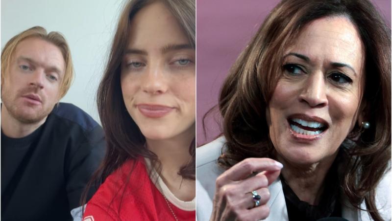 Billie Eilish o va susţine pe Kamala Harris la alegeri prezidenţiale şi îşi încurajează fanii să o voteze: "Ei luptă pentru drepturile femeilor"