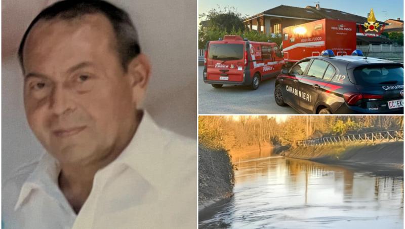 Român dispărut de patru zile în Italia, găsit mort. Daniel zăcea într-un canal de irigare din provincia Vercelli