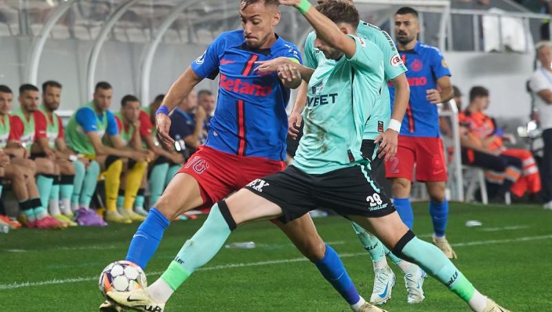 FCSB - UTA Arad 2-0 şi campioana se apropie de locurile de play-off