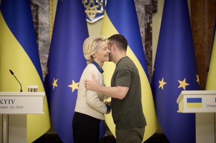 Volodimir Zelenski si Ursula von der Leyen