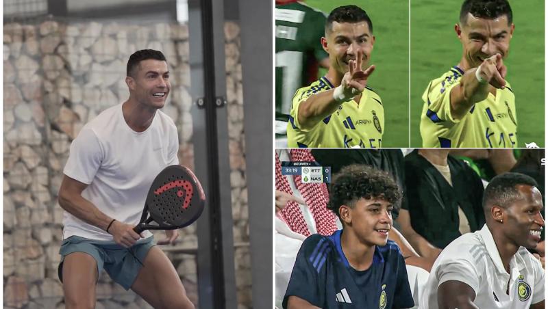 Gestul viral făcut de Cristiano Ronaldo pentru fiul său, după golul marcat în meciul cu Al-Ettifaq. Ce semnificaţie are