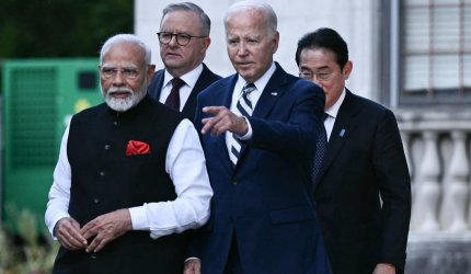 "China ne pune la încercare". Ce s-a auzit în momentul în care Joe Biden credea că are microfonul închis, la summitul Quad