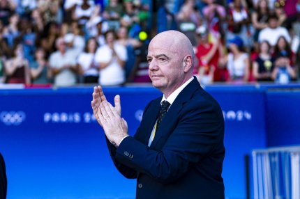 Preşedintele FIFA, Gianni Infantino