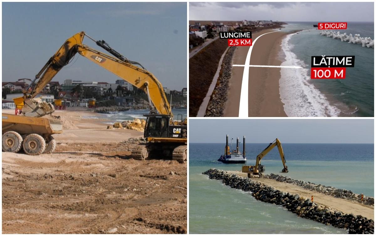 innisiparea statiunii Costinesti