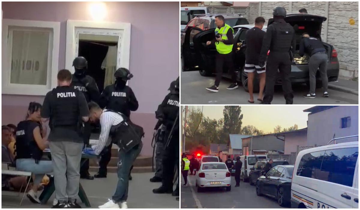 Percheziţii de amploare în Bucureşti, Seful Politiei Capitalei coordoneaza operatiunea