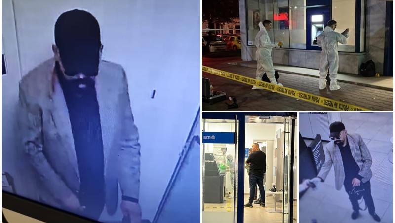 Jaf armat la o bancă din Iaşi. Un individ înarmat cu un pistol a ameninţat angajaţii dinăuntru să îi dea banii, însă a plecat cu mâinile goale