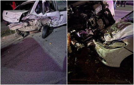 Şoferiţă de 25 de ani, moartă într-un accident cumplit în Târgovişte. A pierdut controlul volanului şi s-a izbit puternic de o altă maşină