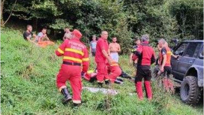 Un tânăr de 28 de ani, atacat de o ursoaică în timp ce îşi căuta un animal rătăcit prin pădure, în Maramureș