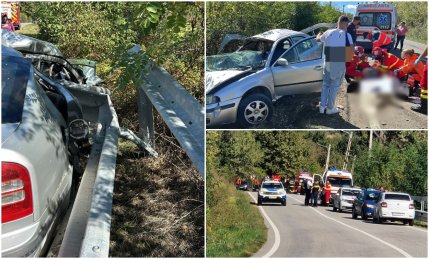 Accident la Peștișani, în Gorj