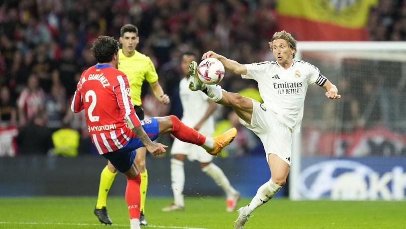 Atletico Madrid - Real Madrid 1-1, după un meci plin de incidente. Oficialii celor două cluburi se acuză reciproc