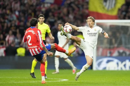 Atletico Madrid şi Real Madrid au încheiat nedecis cel mai aşteptat meci de fotbal al weekendului