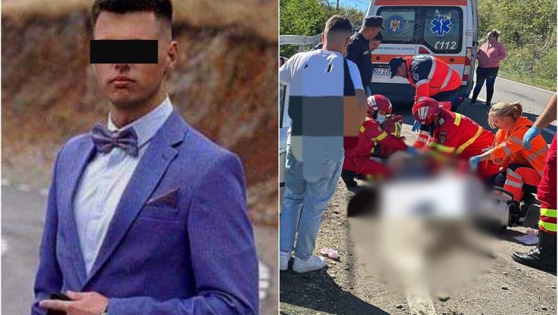 Cine este tânărul de 18 ani, mort în accidetul de la Peștișani. Medicii au încercat în zadar să-l salveze pe Octavian