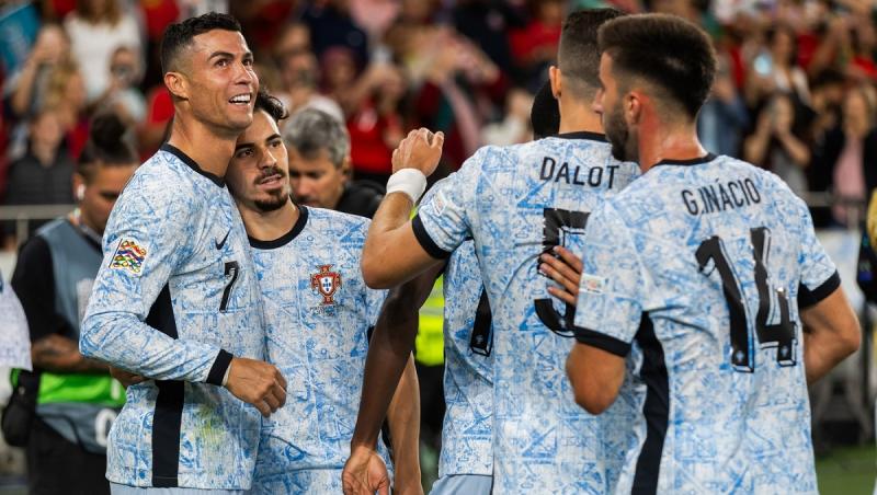 Cristiano Ronaldo, în lacrimi după golul 900 al carierei înscris în Portugalia - Croaţia 2-1