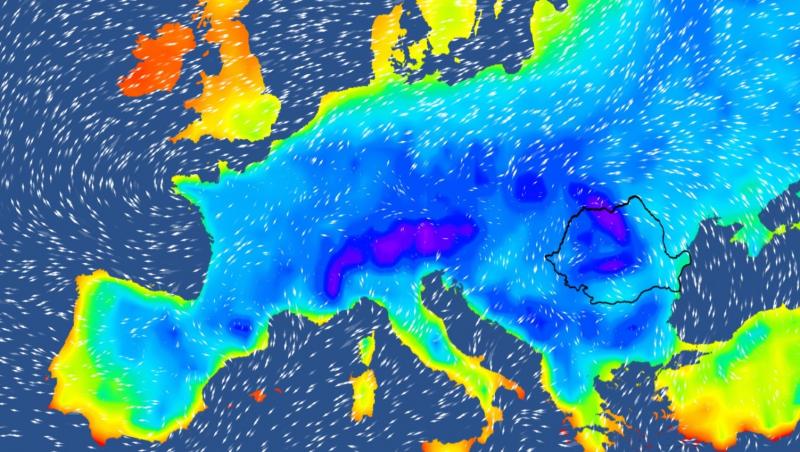 Vremea 13 ianuarie - 10 februarie 2025. Răcire în toată țara, nopţi geroase în depresiuni și în zonele montane