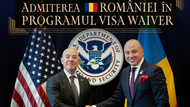 Fără vize în SUA. Intrarea României în programul Visa Waiver, oficializată astăzi la Washington