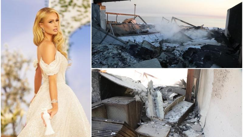 Casa lui Paris Hilton din Malibu, distrusă în incendiile devastatoare. Vedeta a publicat imagini cu ruinele