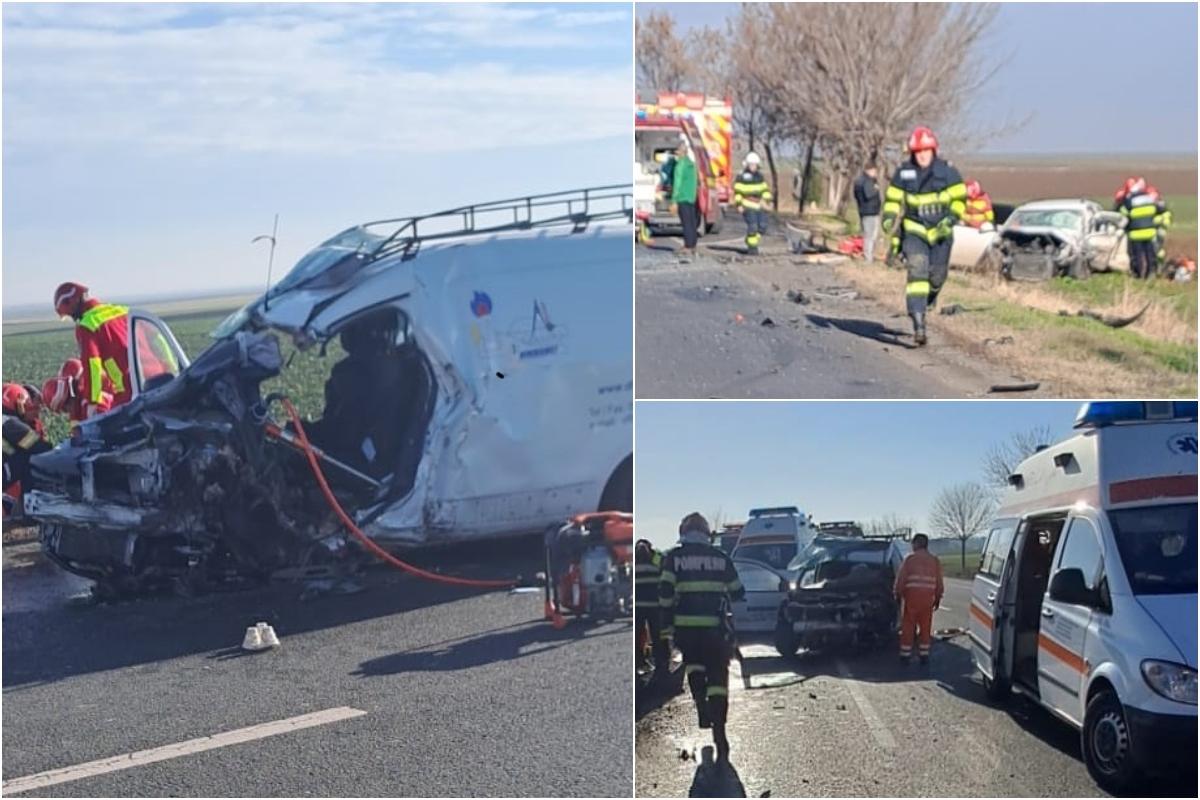 O altă viaţă pierdută pe Drumul Morţii E85, în Buzău. Angajatul unei firme de gaze a murit după o coliziune între 3 maşini