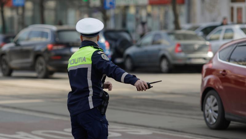 Reacţia unui bărbat căutat în Belgia pentru furt, oprit în trafic în Sfântu Gheorghe. Ce le-a spus poliţiştilor