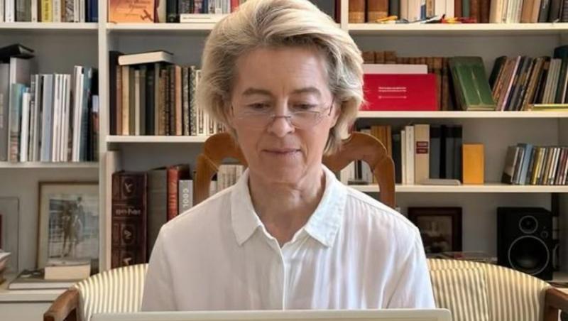 Ursula von der Leyen, internată timp de o săptămână din cauza pneumoniei. Prima postare după ce s-a întors acasă