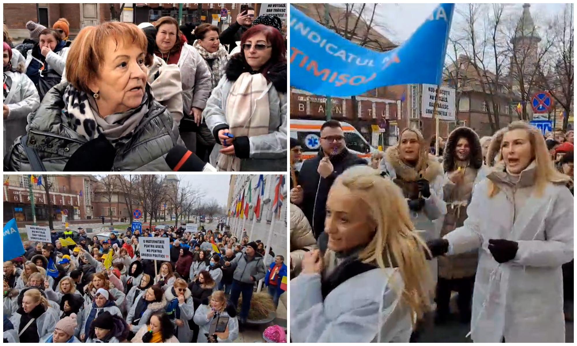 Proteste la Timişoara