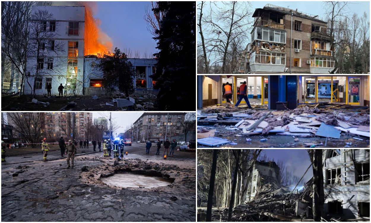 Patru persoane, ucise într-un atac al forţelor ruse asupra capitalei Kiev