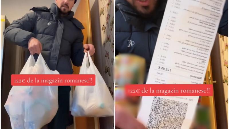 Ce a cumpărat un român cu 122 € dintr-un magazin românesc din Germania: "Dacă ar fi să trăiești numai de acolo, nu prea ai putea să trăiești"