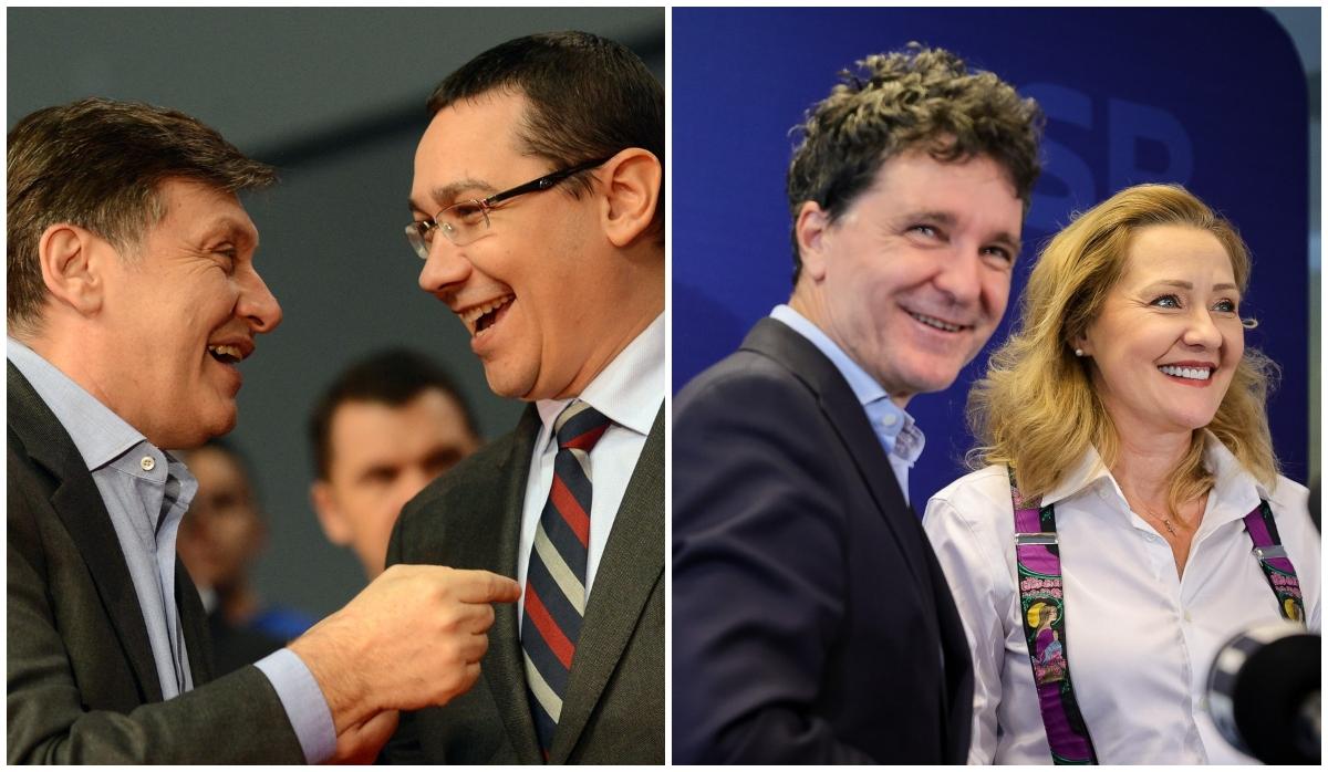 Crin Antonescu şi Victor Ponta, Elena Lasconi şi Nicuşor Dan