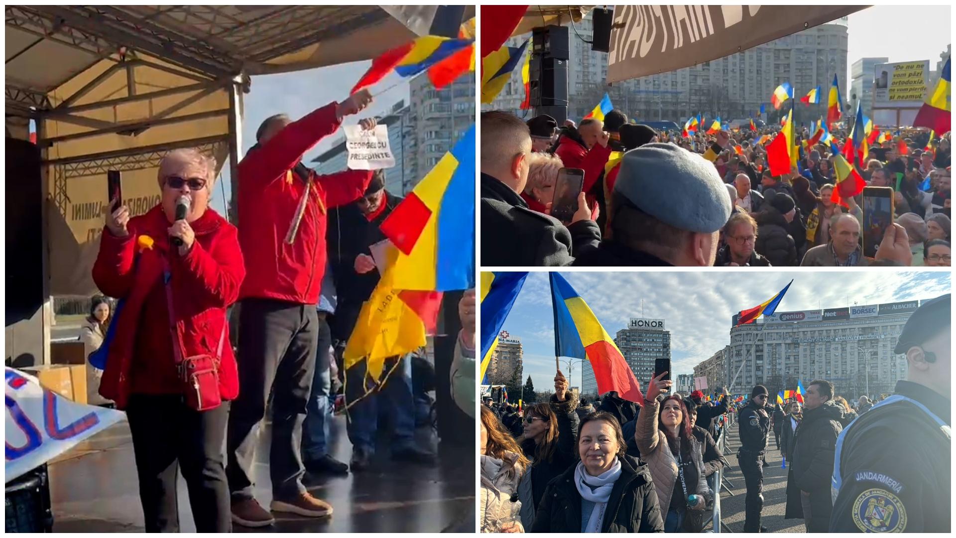 protest Piața Victoriei 24 ianuarie 2025