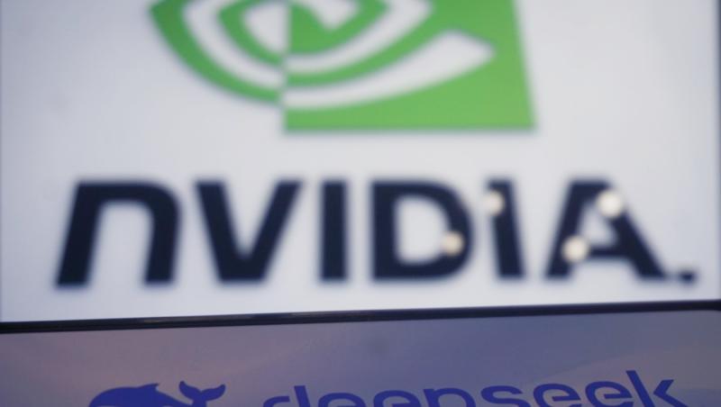 Acţiunile Nvidia s-au prăbuşit. Pierderi de 465 de mld. de dolari, în contextul succesului fulminant al DeepSeek