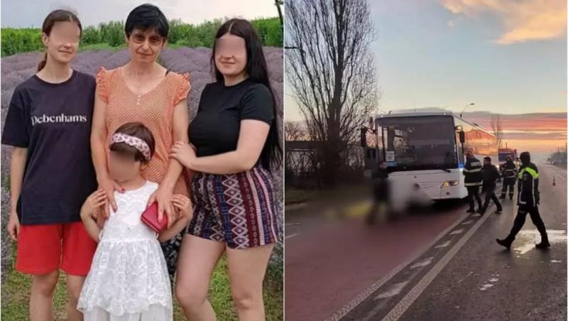 Cine e femeia care a murit sub roțile unui autobuz, în Lețcani. Ana s-ar fi stins sub ochii soțului și era mama a trei fete: "A văzut tot"