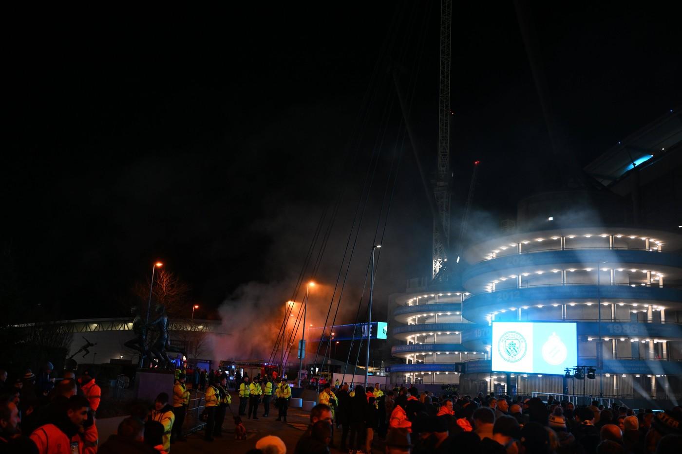 Incendiu lângă stadionul echipei Manchester City