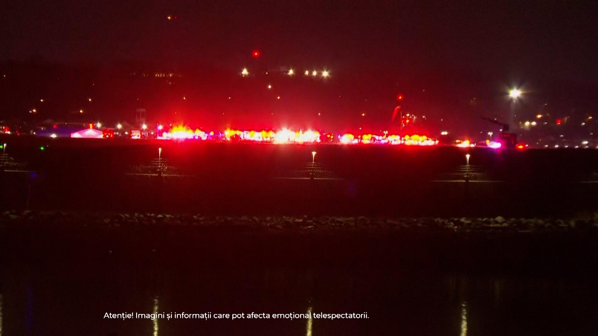 Momentul cand cele doua aeronave se ciocnesc