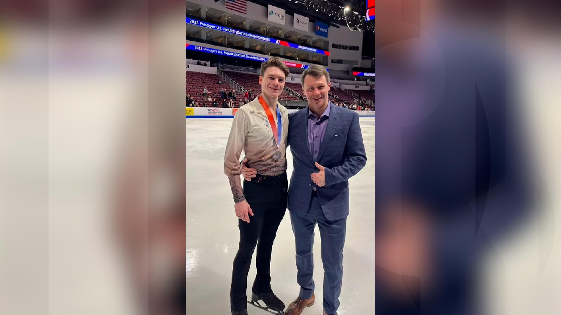 Momentul cand cele doua aeronave se ciocnesc