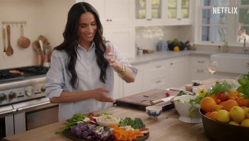 Meghan Markle, din nou în atenţia presei. Ducesa de Sussex a fost criticată pentru noul show culinar de pe Netflix