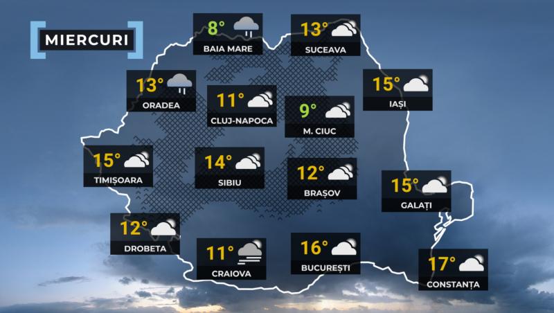 Vremea de mâine 8 ianuarie 2025. Deosebit de cald în toată țara: până la 18 grade Celsius