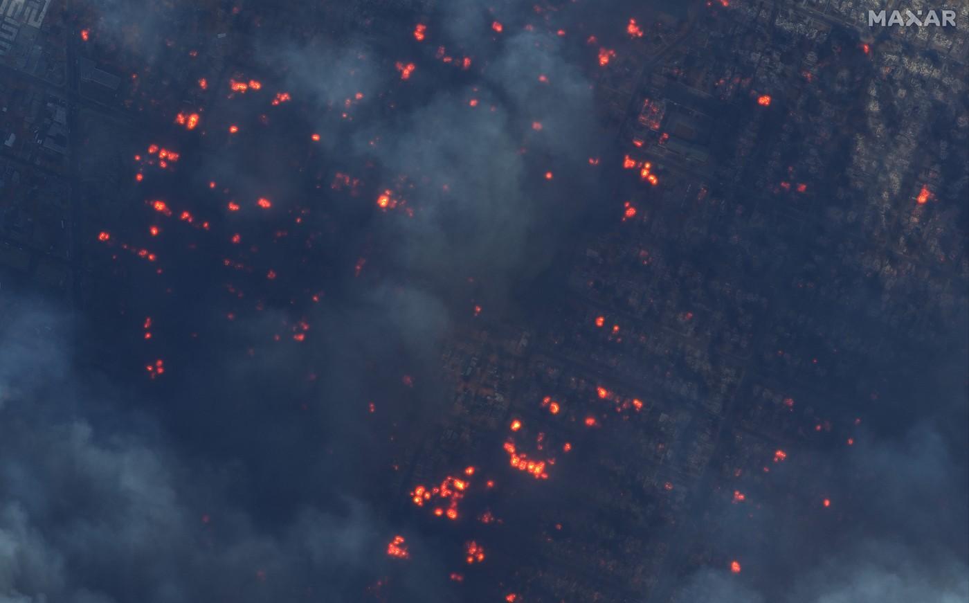 Imagini din satelit cu cel mai distrugător incendiu din istoria Los Angeles. Cartierul vedetelor a dispărut complet