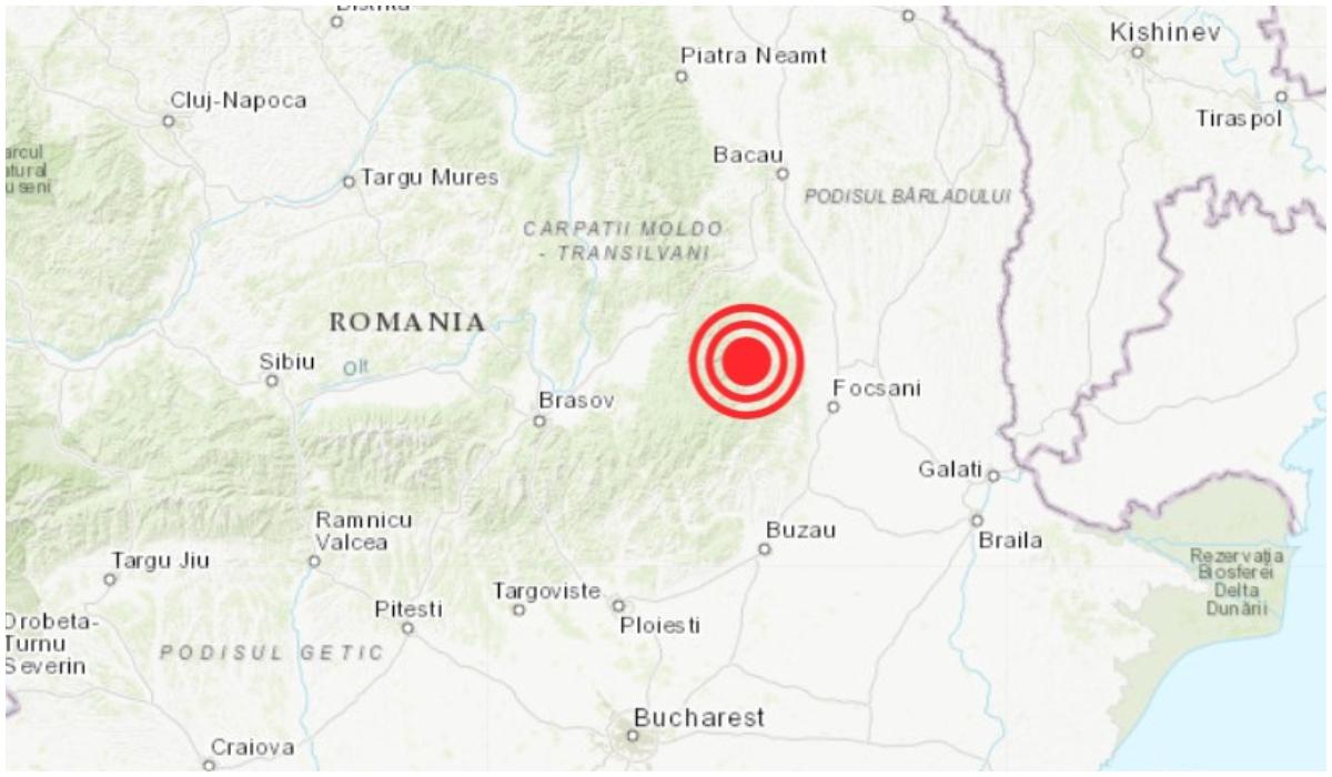 Cutremur de 4,2 pe scara Richter în Vrancea