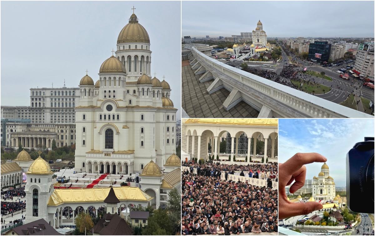 Ziua inaugurării Catedralei Naționale, sub semnul emoţiei, credinţei, dar şi al huiduielilor