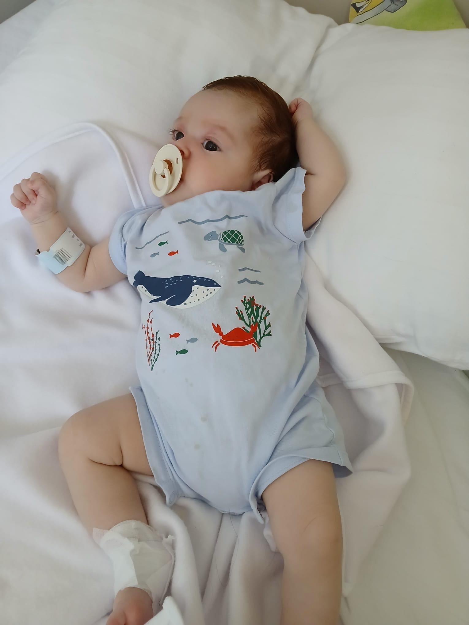 O operație în Serbia este singura șansă pentru Maria, bebelușul de 6 luni născut cu o malformație rară