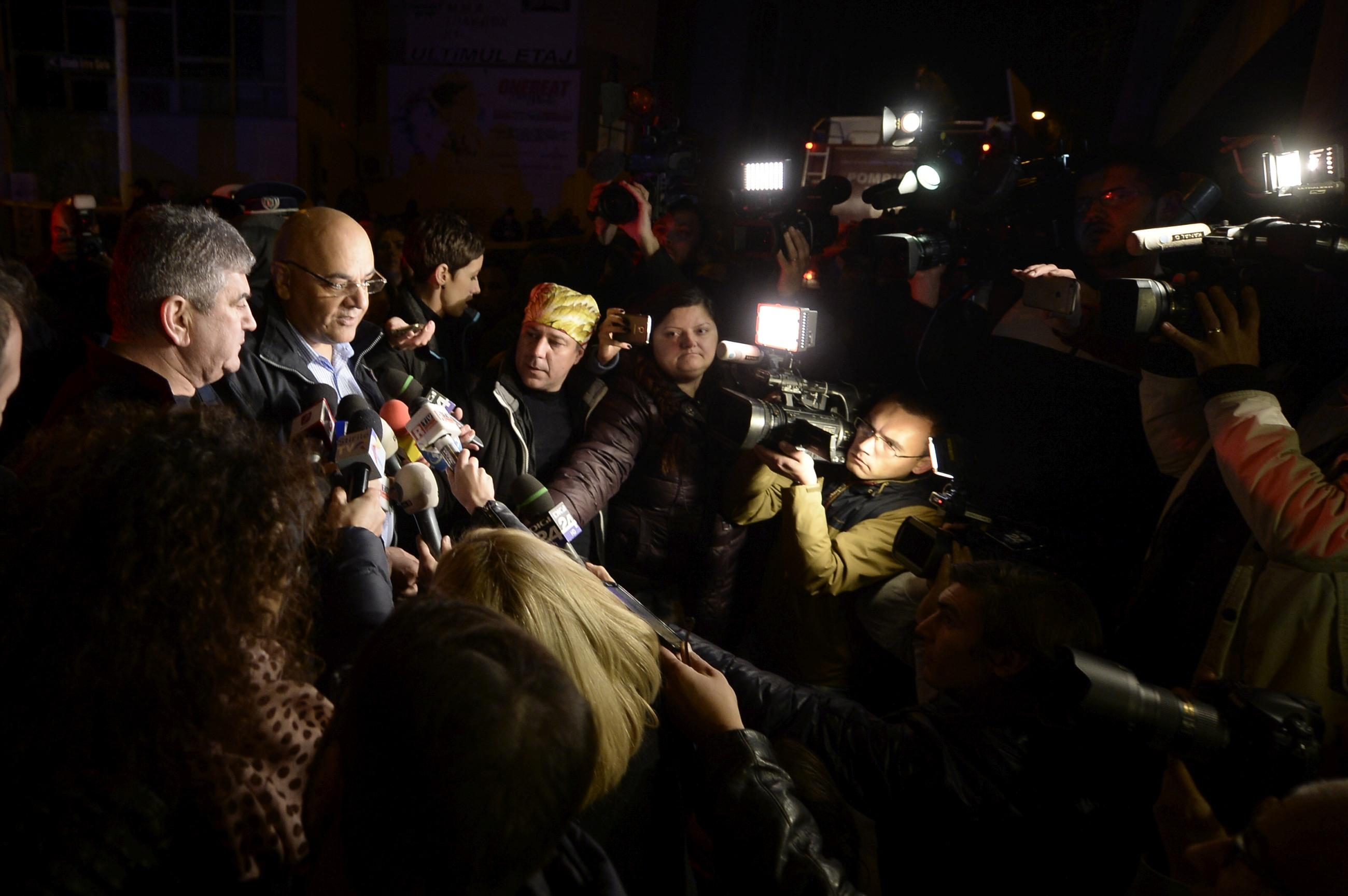 Imagini după tragedia din club Colectiv - comemorarea victimelor