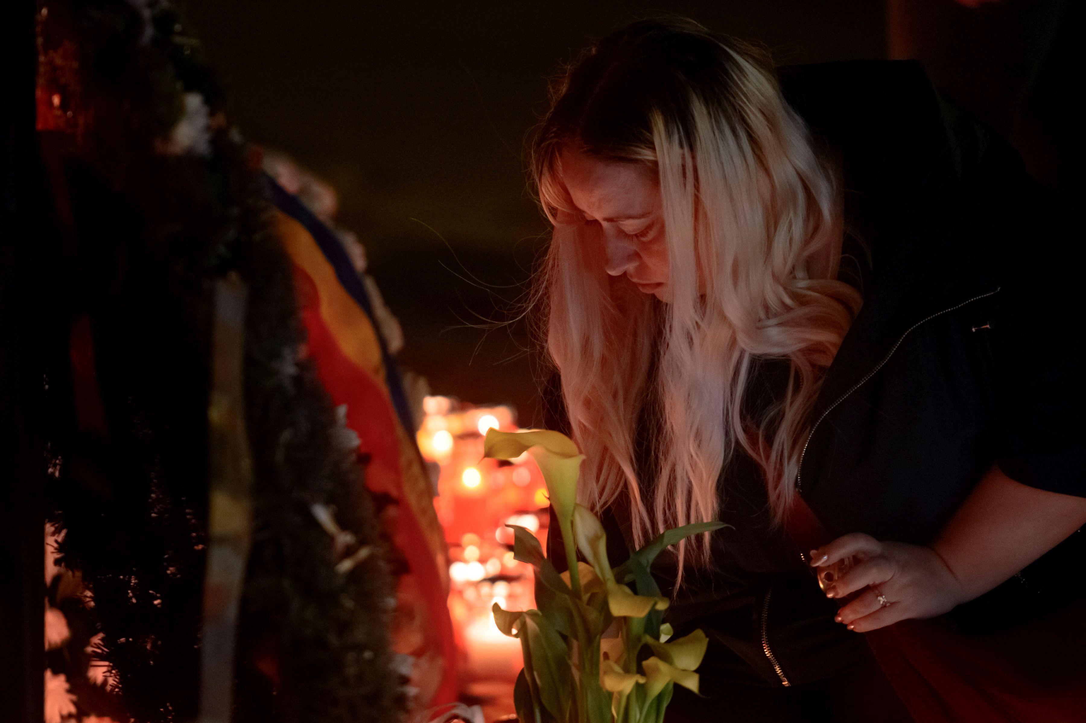 Imagini după tragedia din club Colectiv - comemorarea victimelor