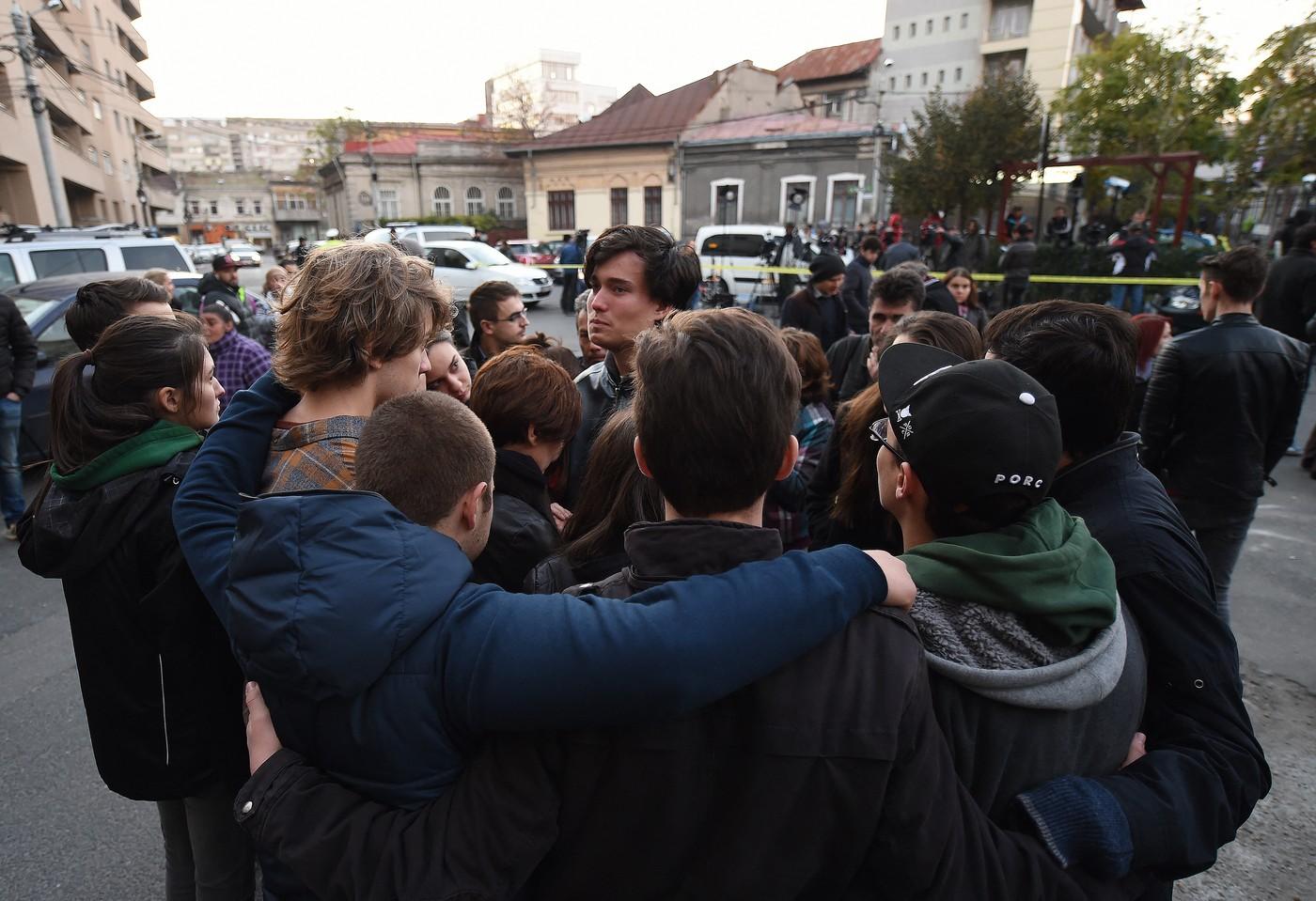 Imagini după tragedia din club Colectiv - comemorarea victimelor