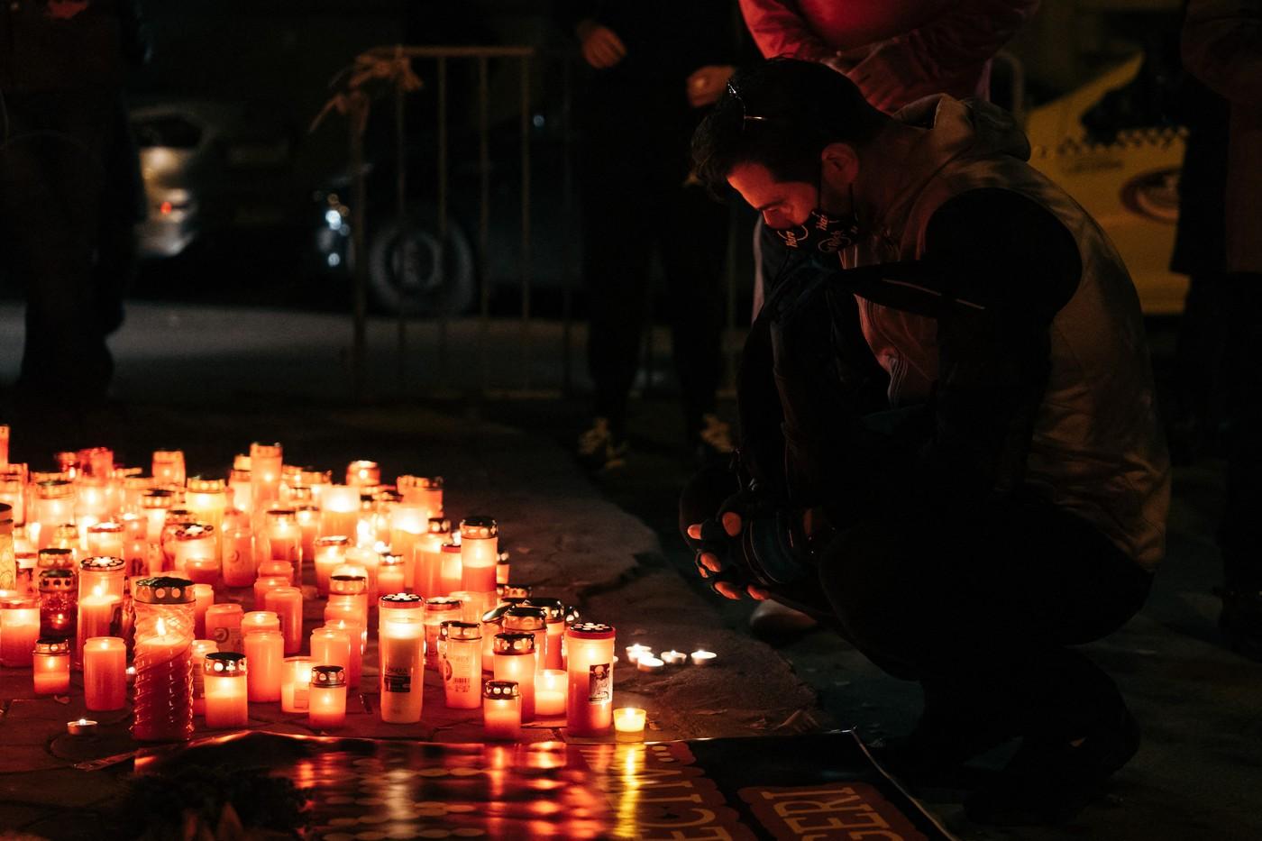 Imagini după tragedia din club Colectiv - comemorarea victimelor