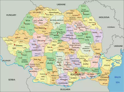 DOCUMENT RAPORT: România trebuie reorganizată administrativ. 55% din oraşe nu au numărul legal de locuitori