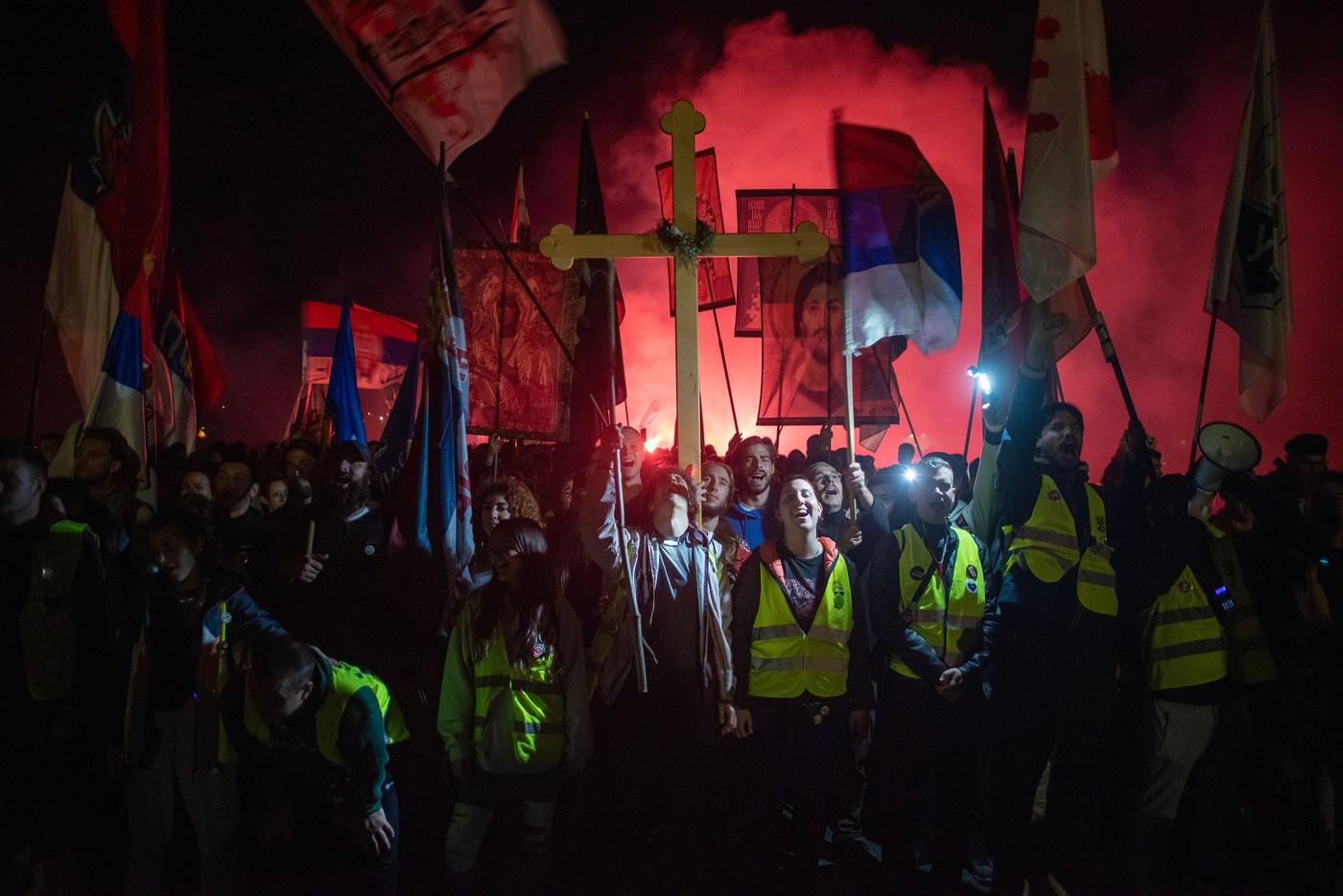 Novi Sad - proteste de amploare la un an de la tragedie