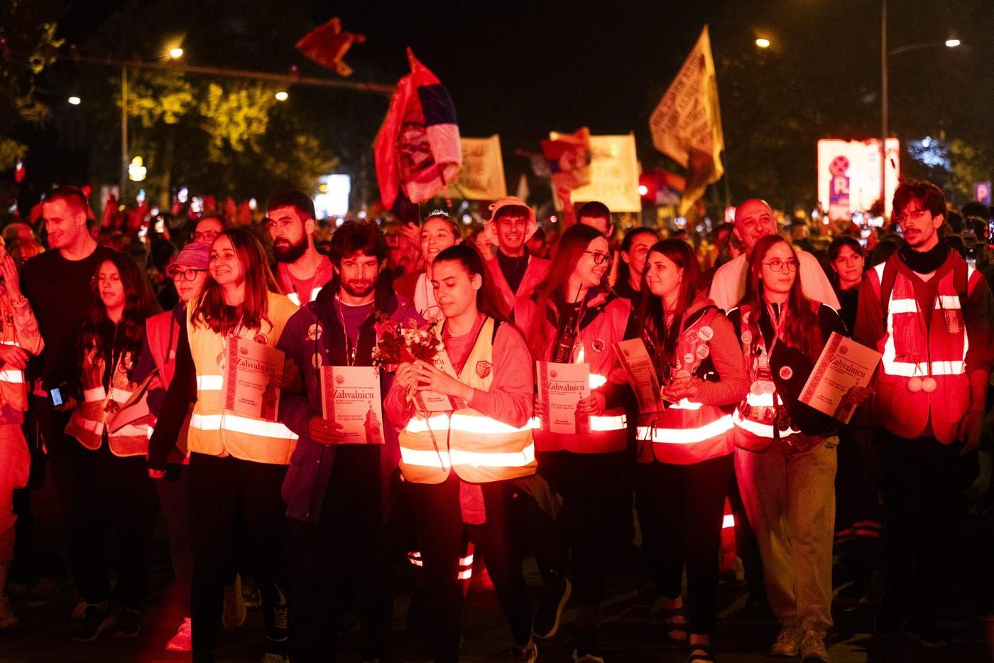 Novi Sad - proteste de amploare la un an de la tragedie
