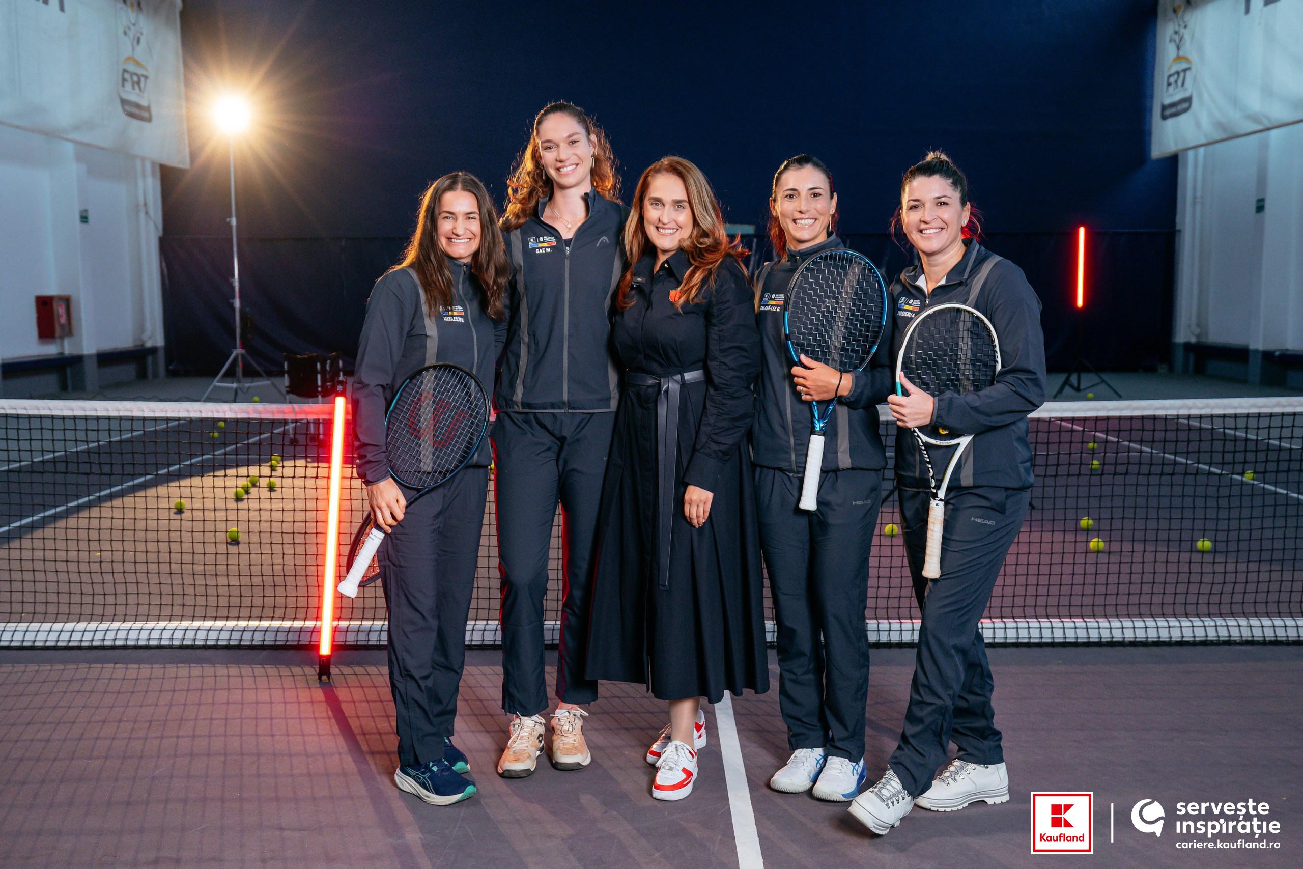 P) Kaufland România susține Echipa României de Tenis la Billie Jean King Cup